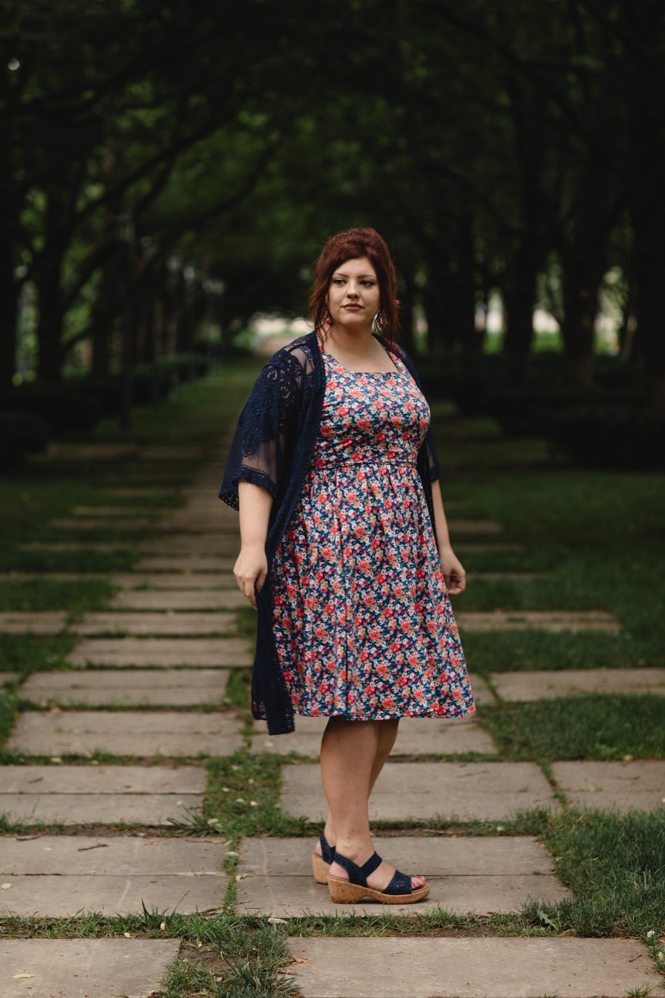 Independence Blossom ~ Homesteader Dress