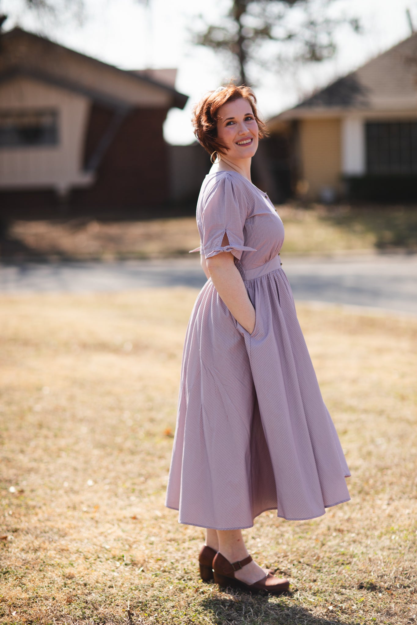 Lilac Lineage ~ Hearthside Midi – Super Cute Dresses