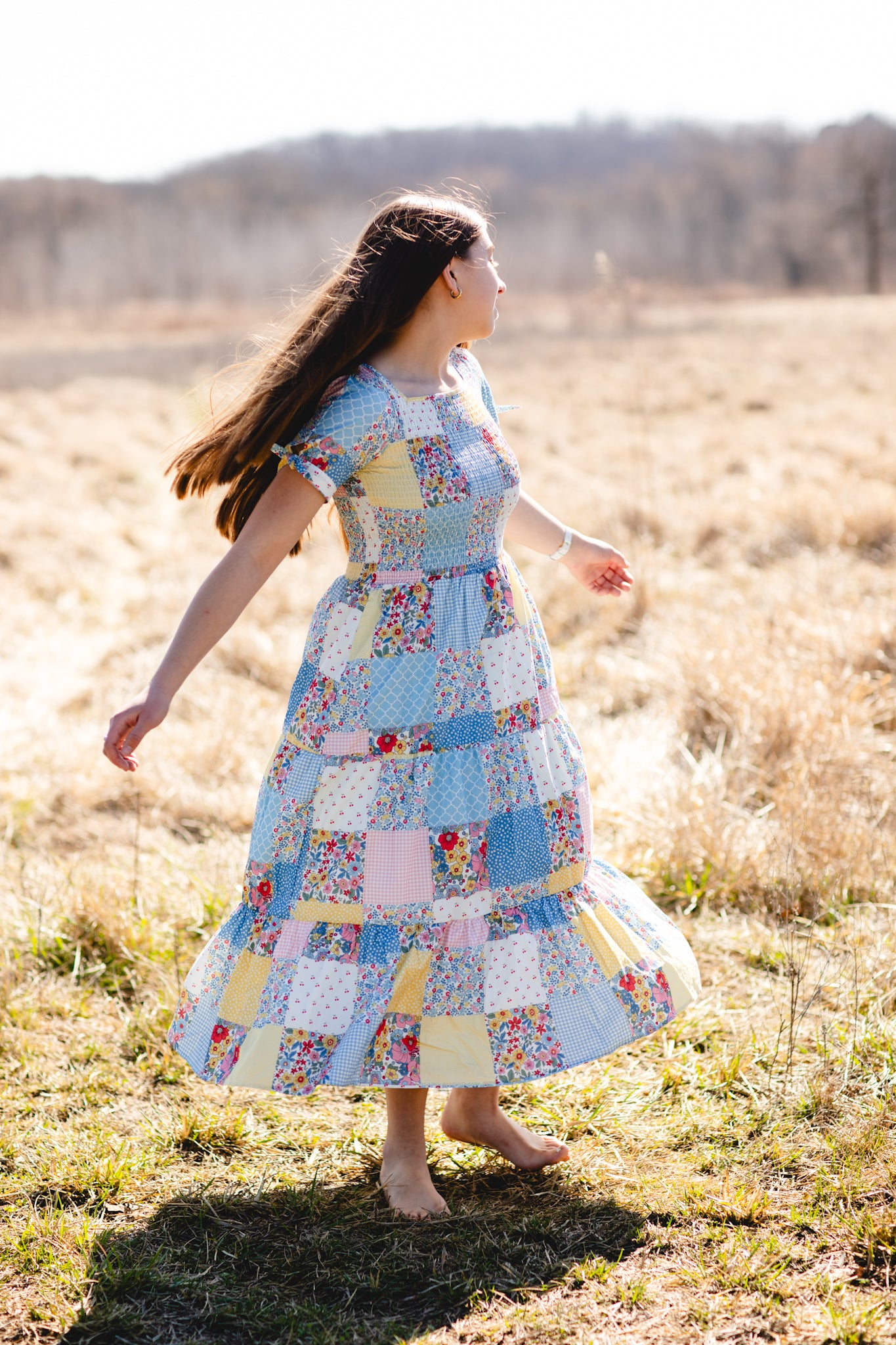 Cottage Calico ~ Mini Nightingale Dress