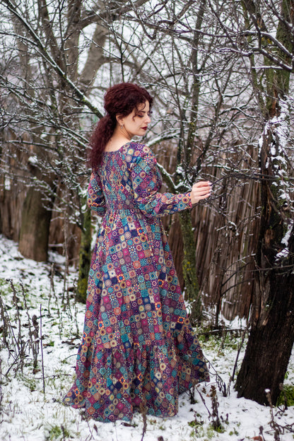 Kaleidoscope ~ Folklore Maxi