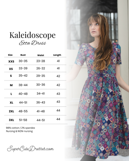 Kaleidoscope ~ Etta Dress