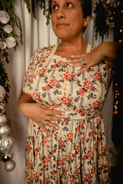 Camellia Carol ~ Hearthside Dress