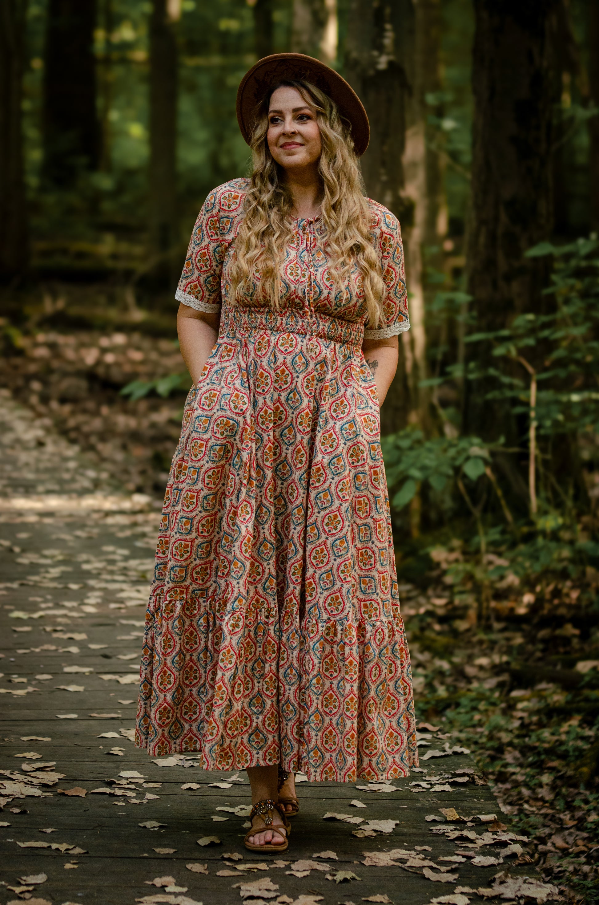 Sojourn ~ Folklore Maxi Super Cute Dresses Sojourn ~ Folklore Maxi Super Cute Dresses