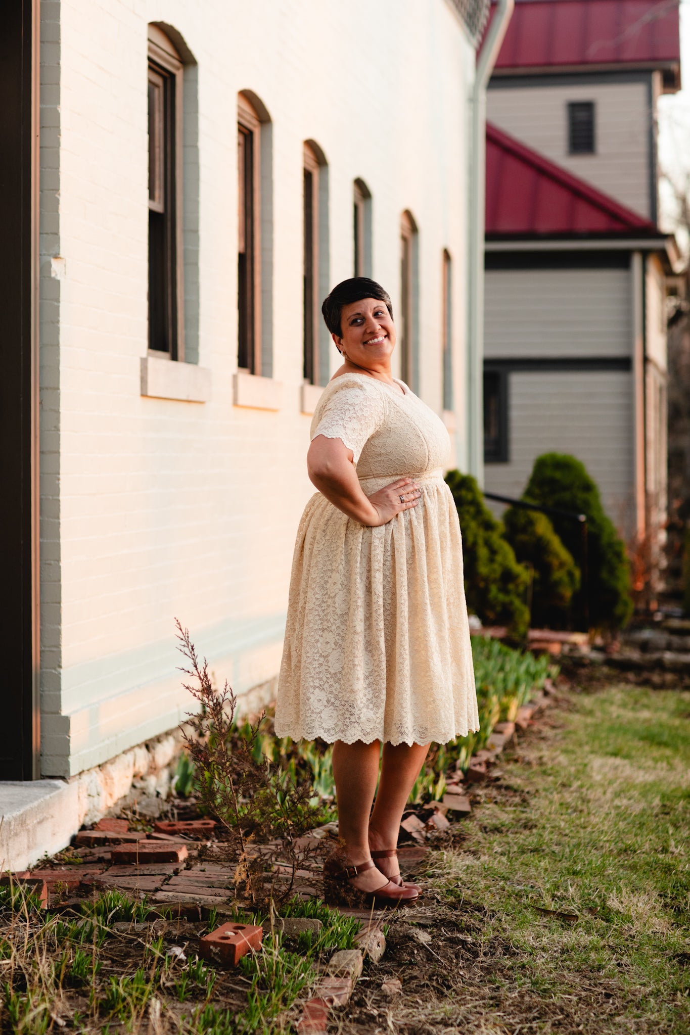 Alabaster ~ Everine Dress