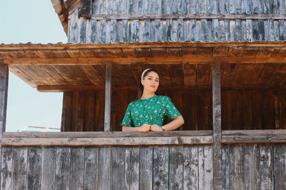 Greenvale Gossamer ~ Wildwood Dress