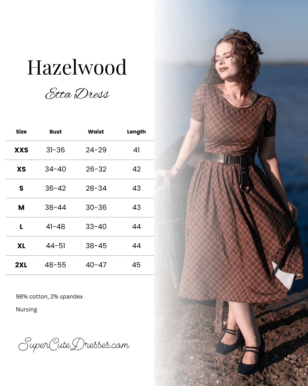 Hazelwood ~ Etta Dress
