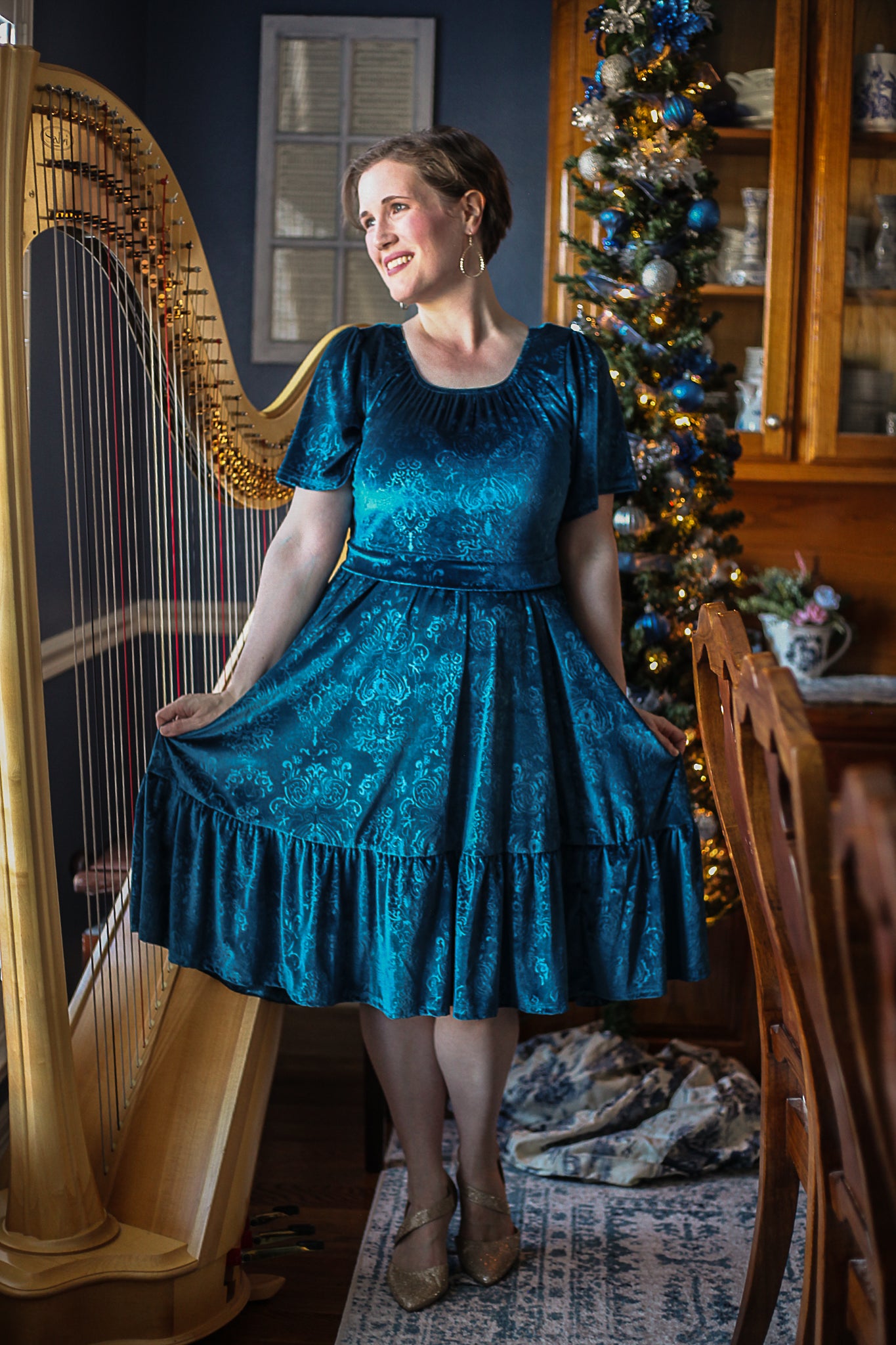Silent Night ~ Limited Edition Midi Dress