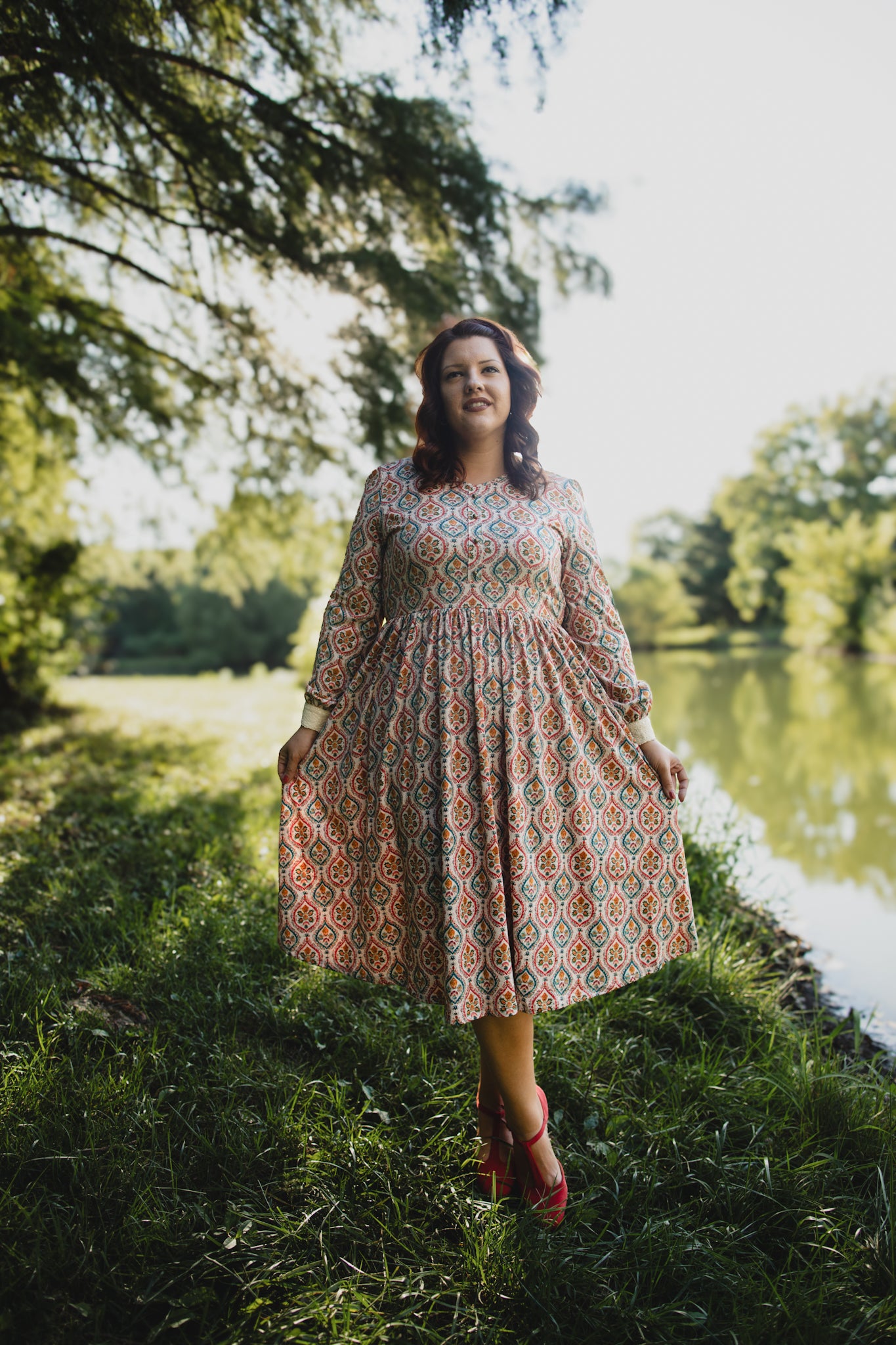 Sojourn ~ Rowena Midi Super Cute Dresses Sojourn ~ Rowena Midi Super Cute Dresses