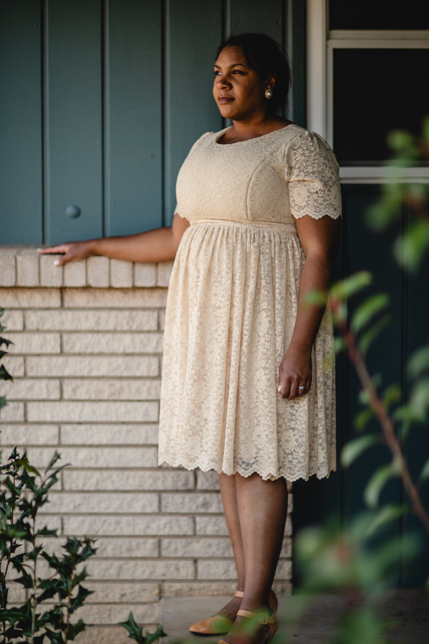 Alabaster ~ Everine Dress