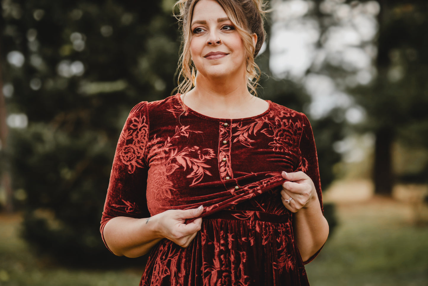 Cinnamon Rose ~ Hinterland Maxi