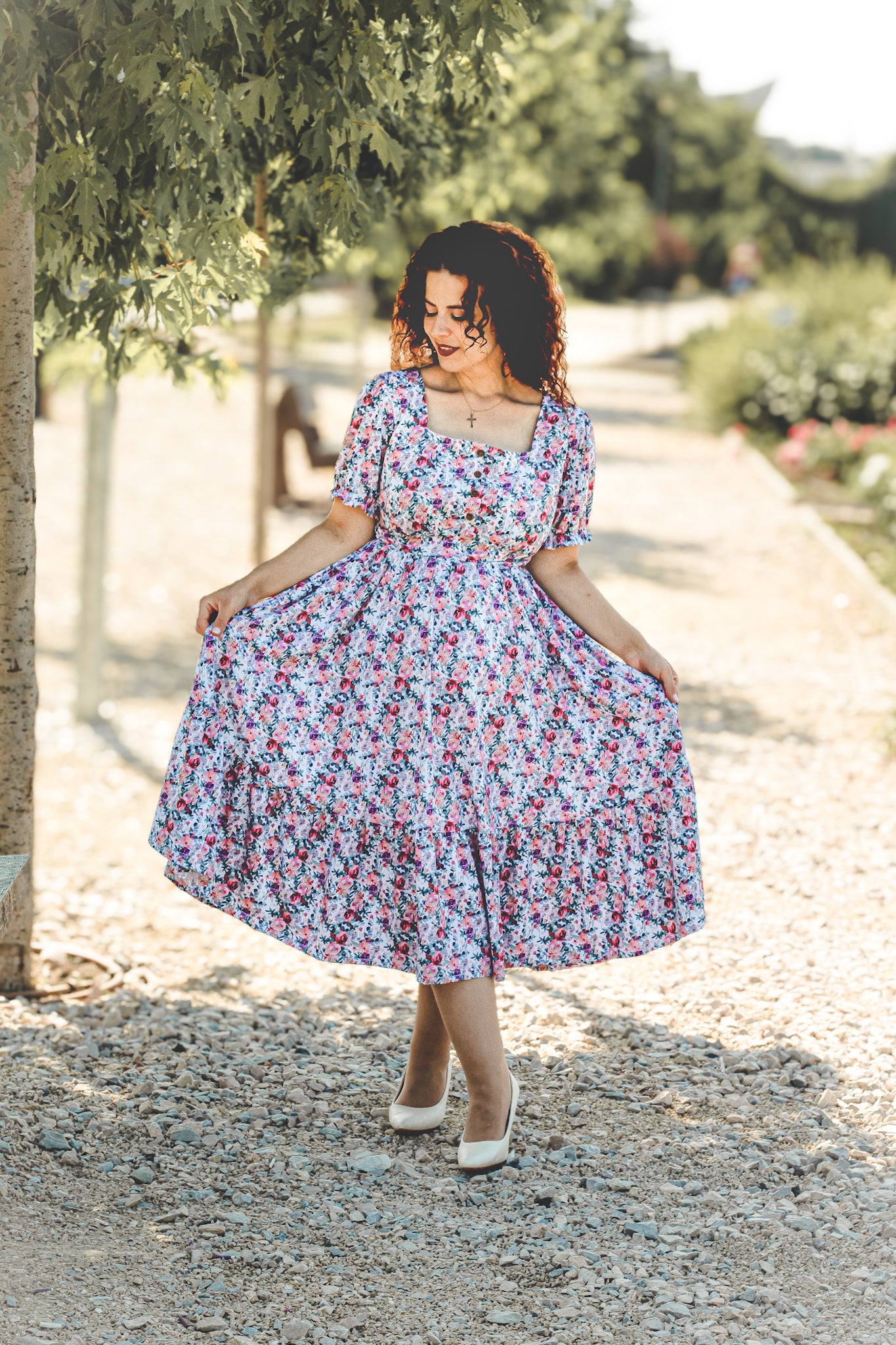 Watercolor Garden ~ Keepsake Midi