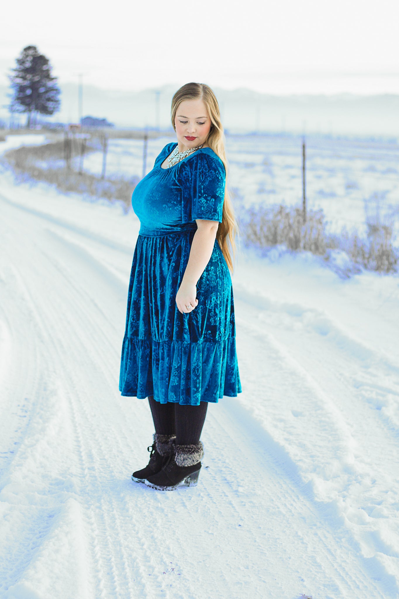 Silent Night ~ Limited Edition Midi Dress
