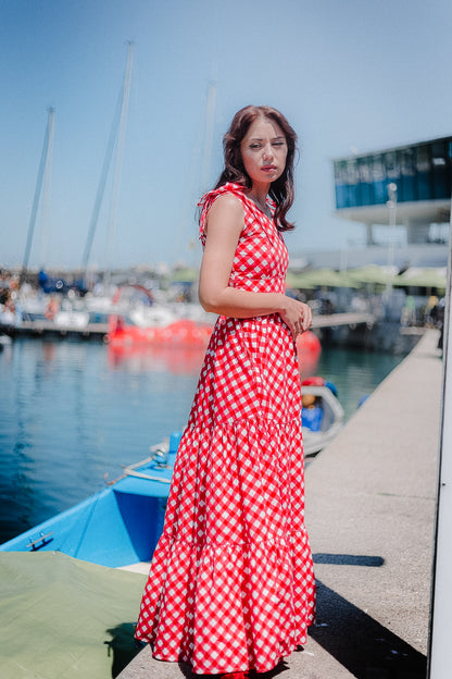 Grenadine Gingham ~ Lenora Dress