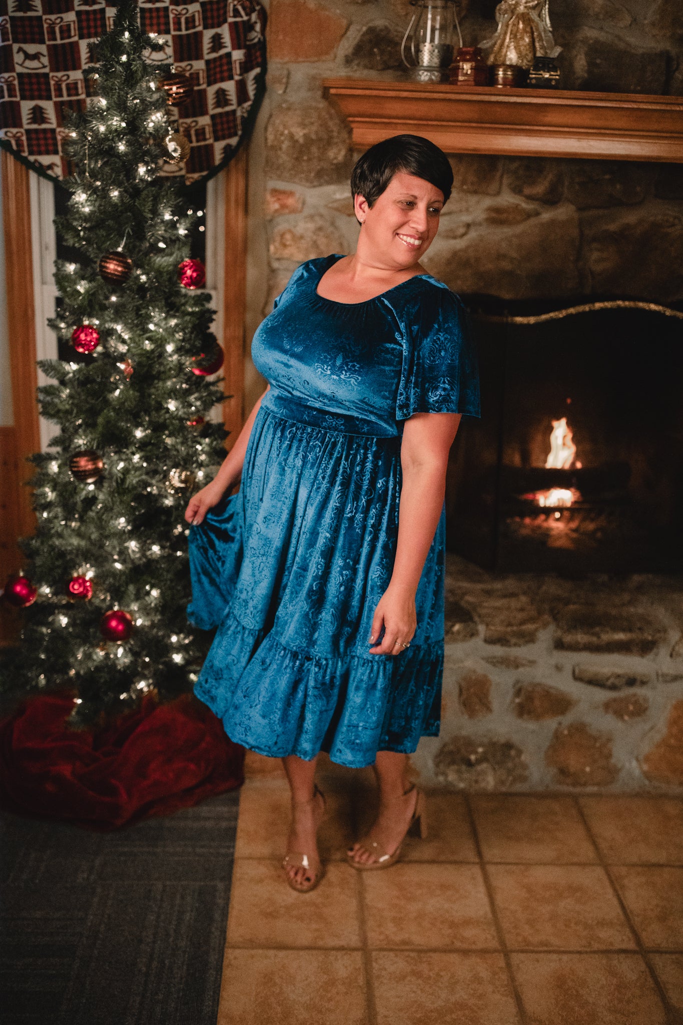 Silent Night ~ Limited Edition Midi Dress