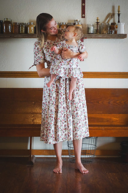 Antique Apples ~ Mini Windermere Dress
