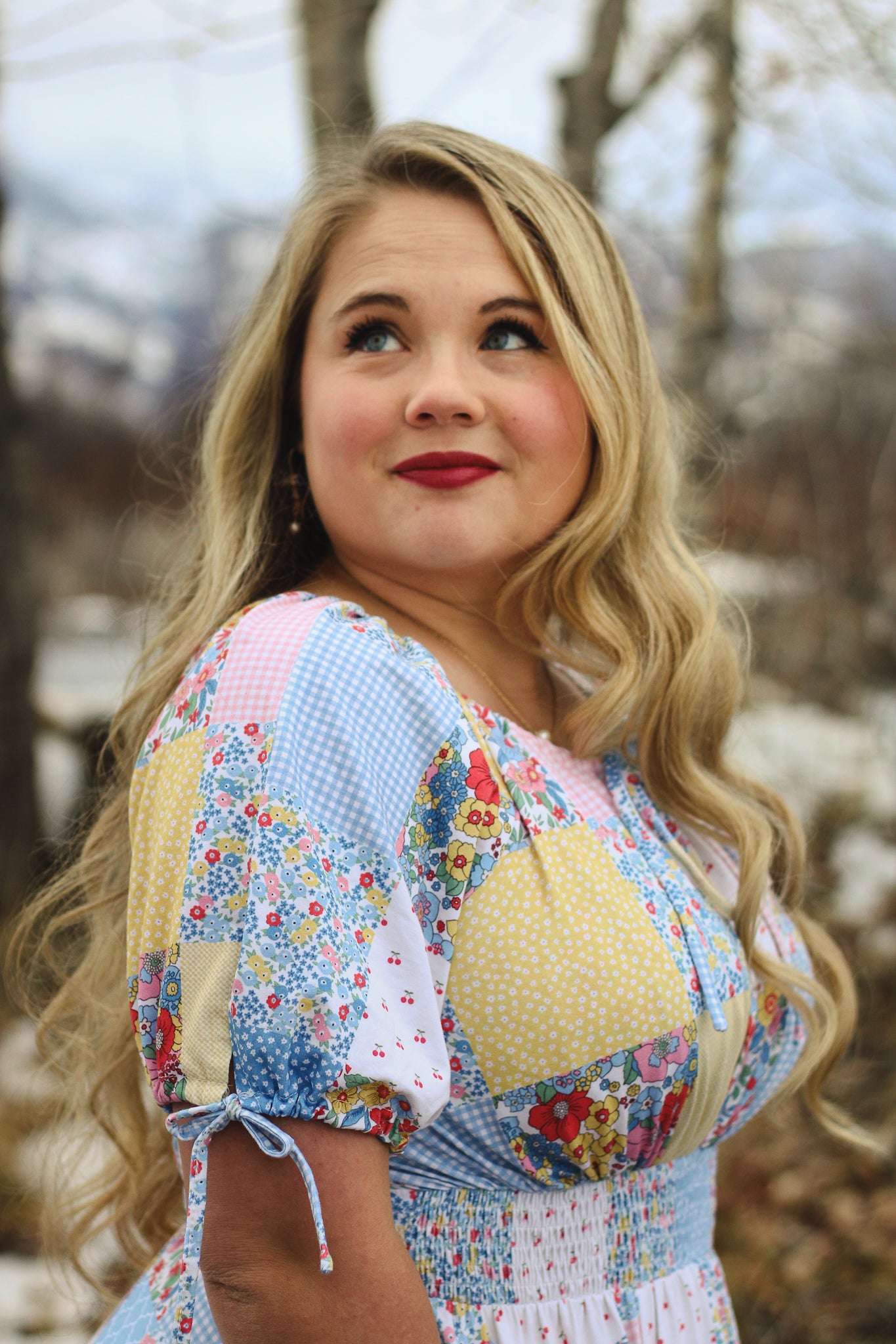 Cottage Calico ~ Folklore Maxi