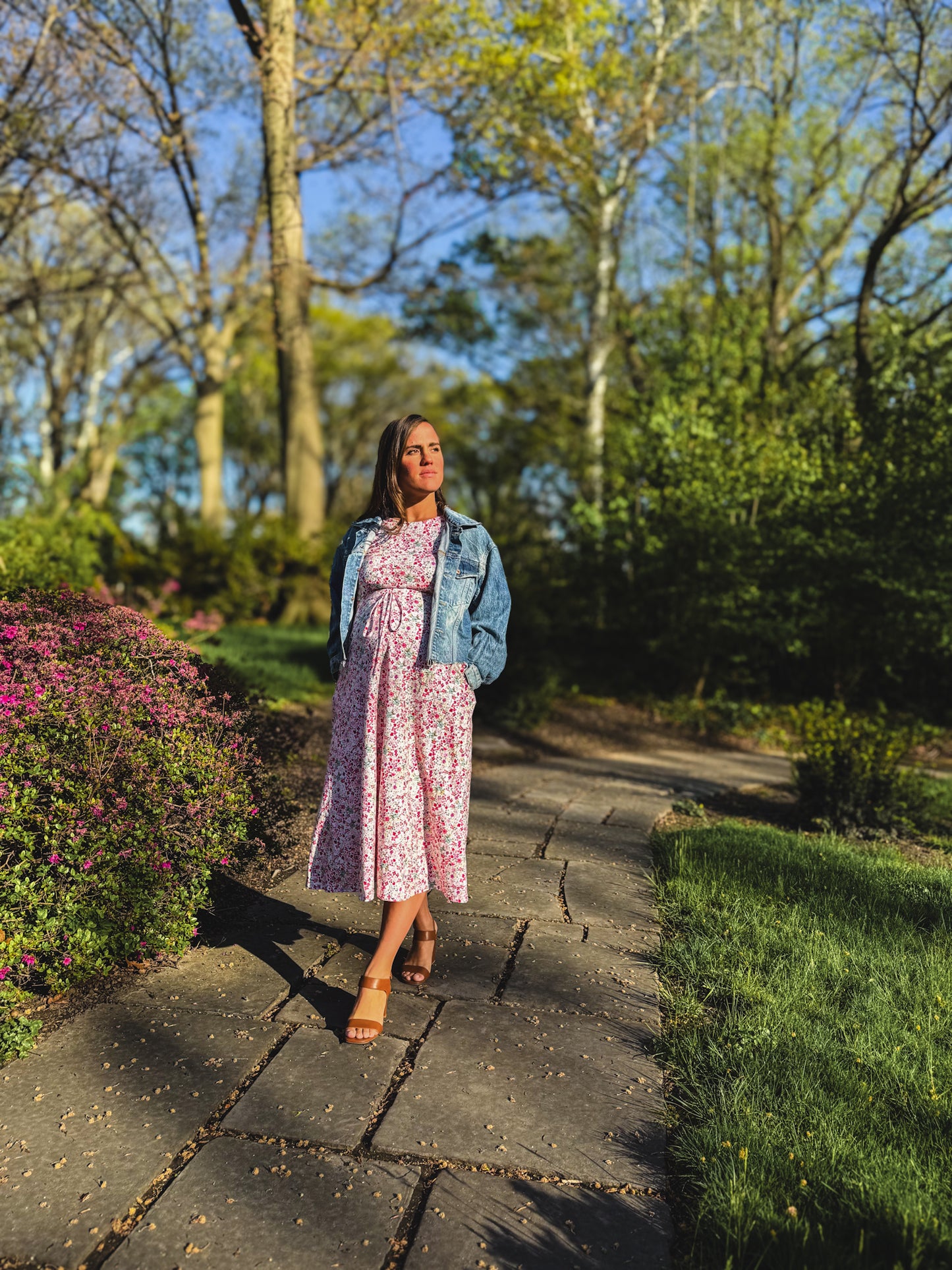 Painted Posies ~ Simplicity Dress