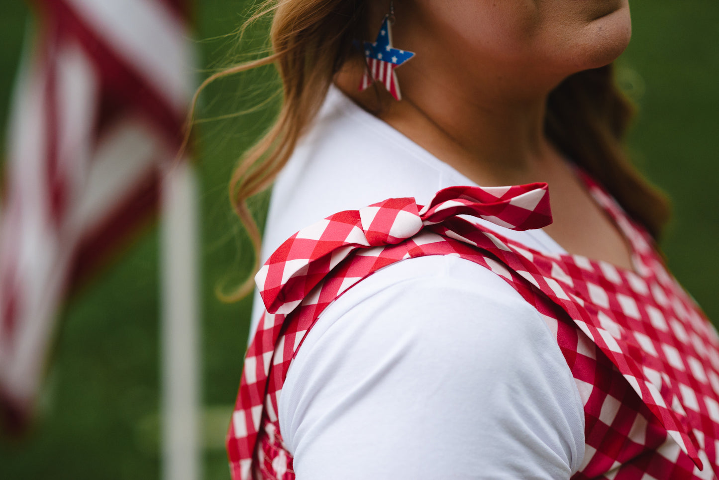 Grenadine Gingham ~ Lenora Dress