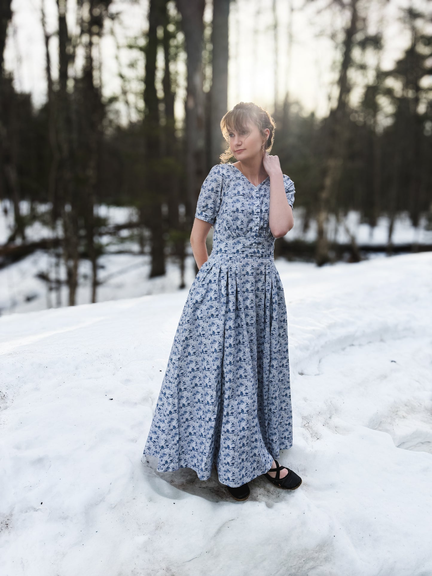 Bluebell Pastures ~ Meadowcourt Dress