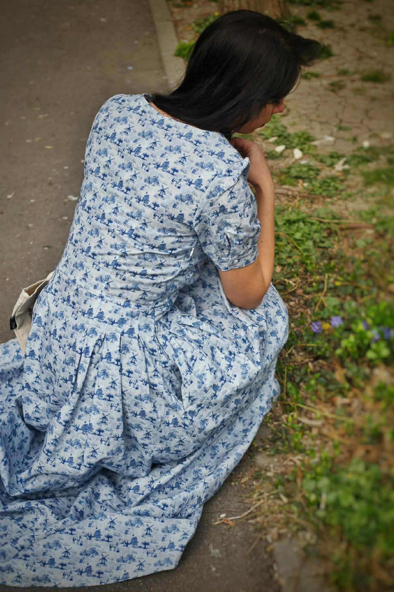 Bluebell Pastures ~ Meadowcourt Dress