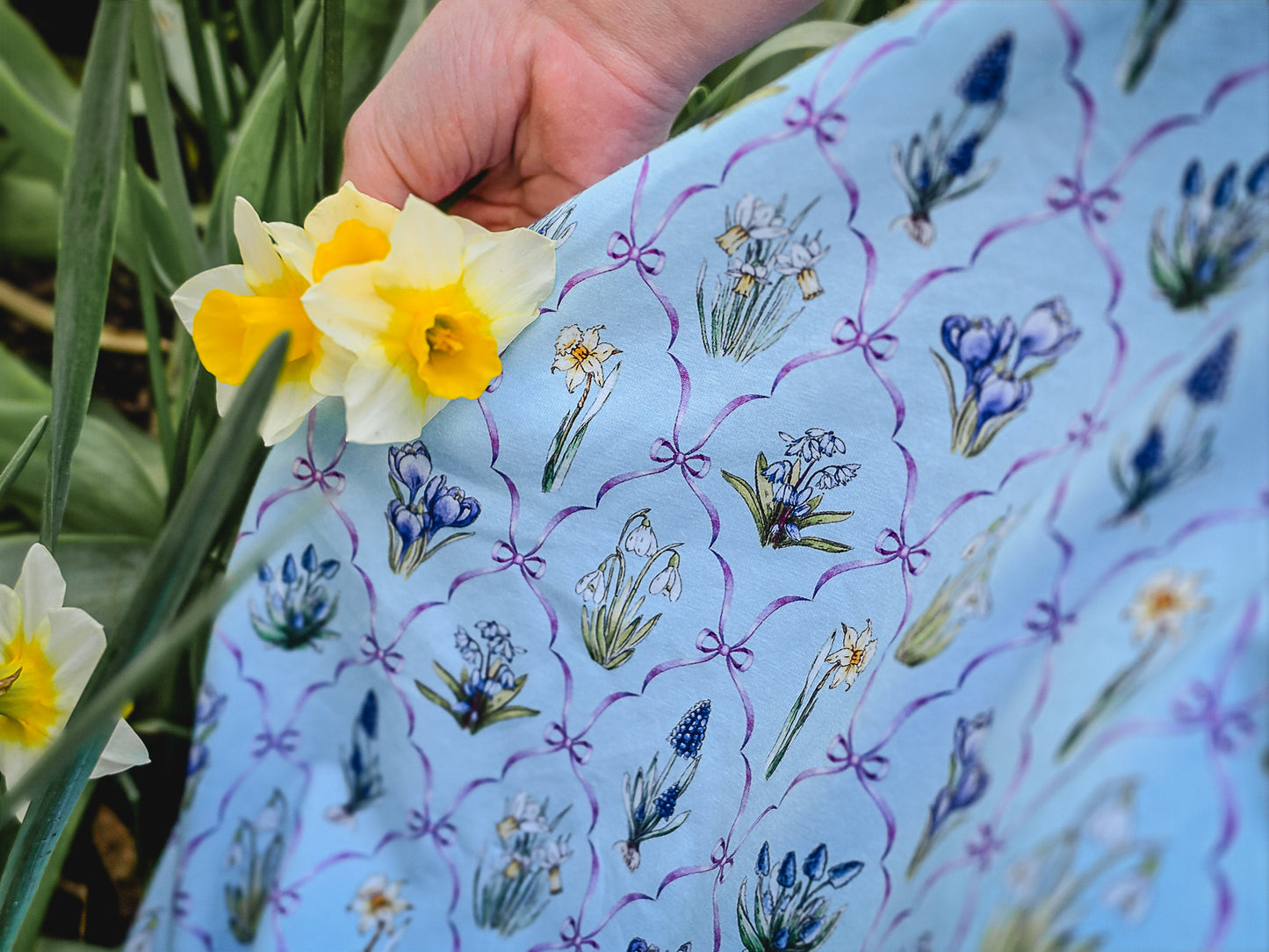 Snowdrops & Daffodils ~ Mini Keepsake Dress
