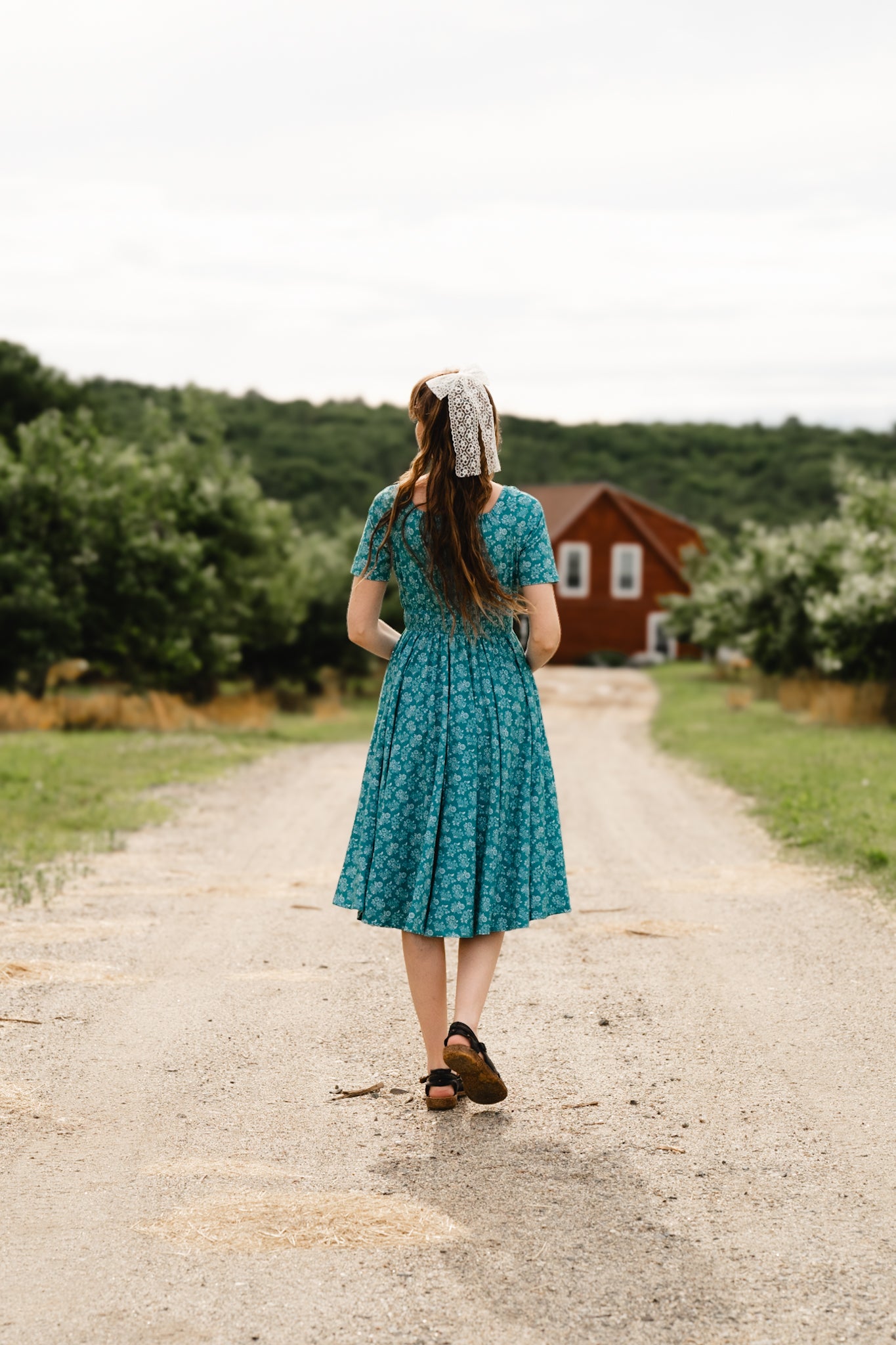 Fern River ~ Folklore Dress