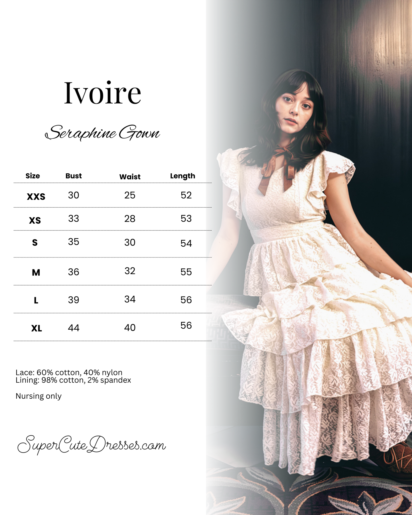 Ivoire ~ Seraphine Gown