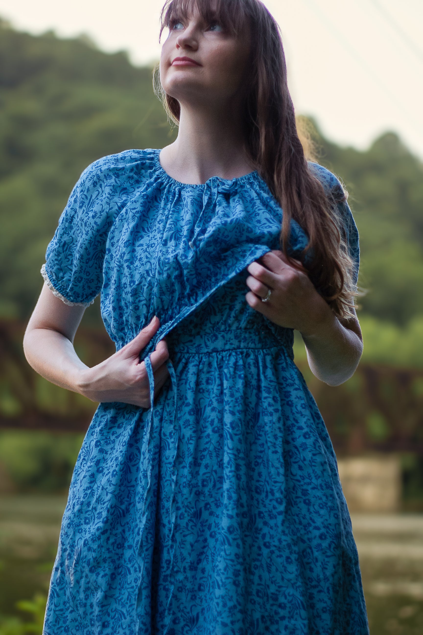 Scripted Azure ~ Abilene Dress – Super Cute Dresses