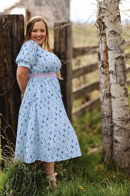 Snowdrops & Daffodils ~ Keepsake Midi