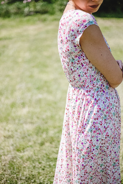 Painted Posies ~ Simplicity Dress