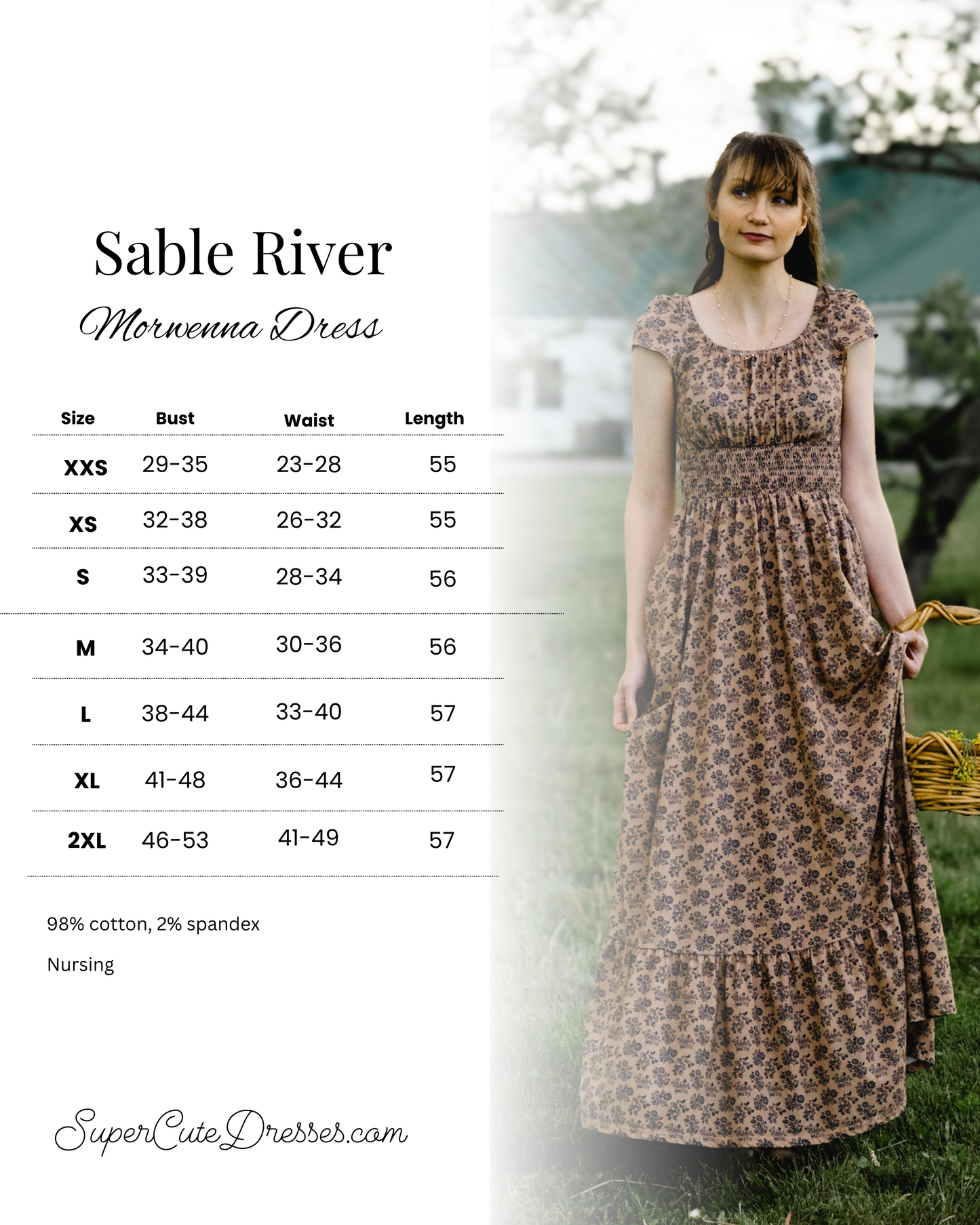 Sable River ~ Morwenna Dress