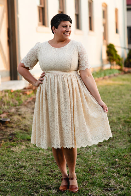 Alabaster ~ Everine Dress