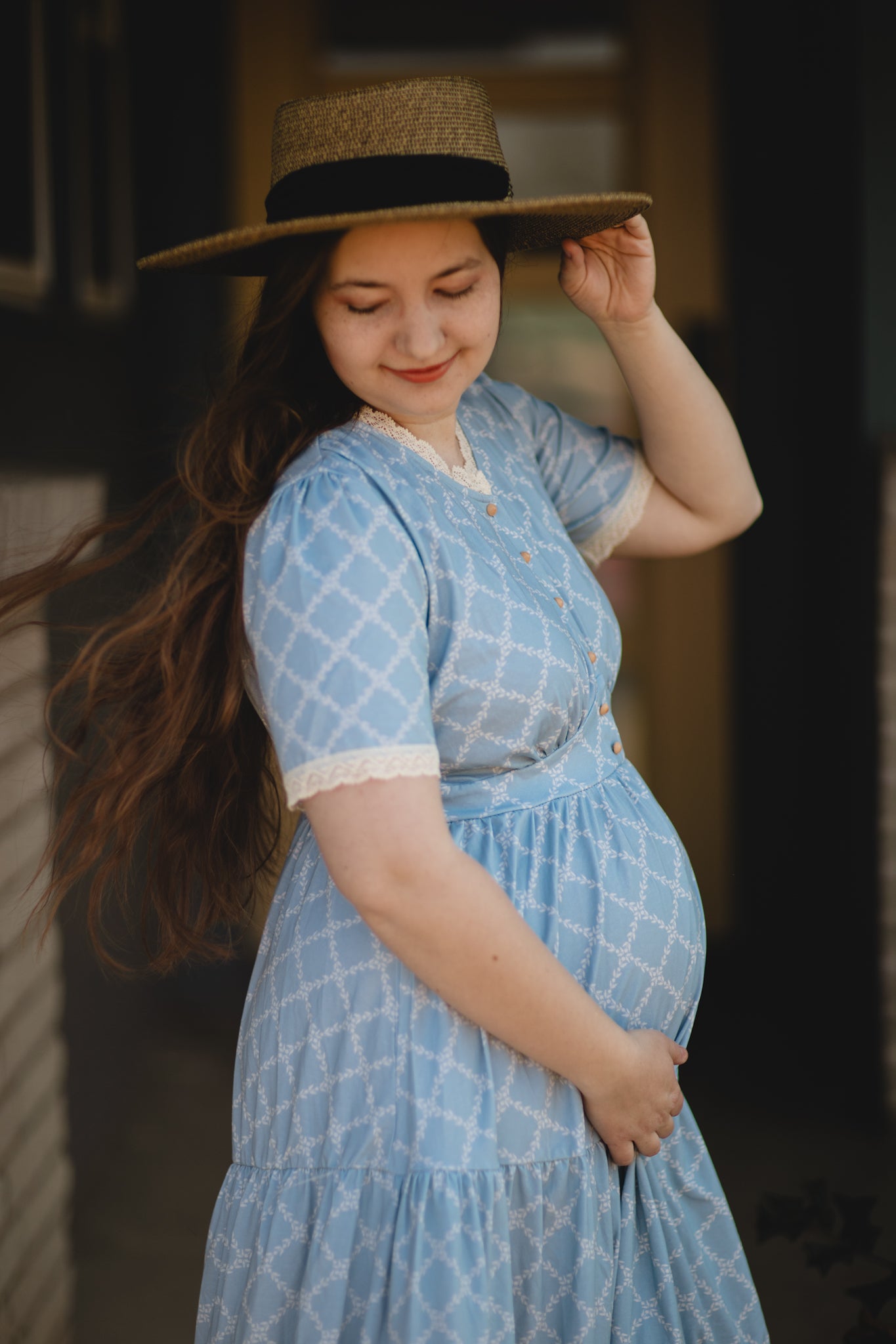 Tranquil Trellis ~ Keepsake Dress