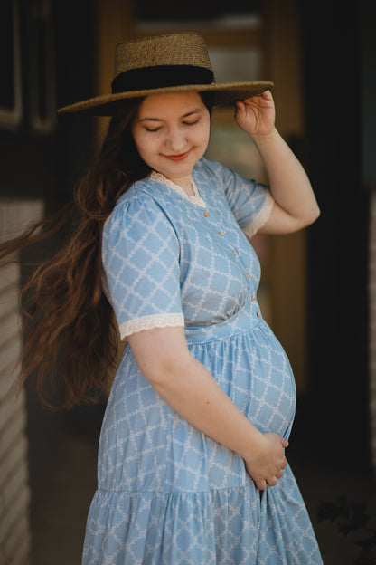 Tranquil Trellis ~ Keepsake Dress