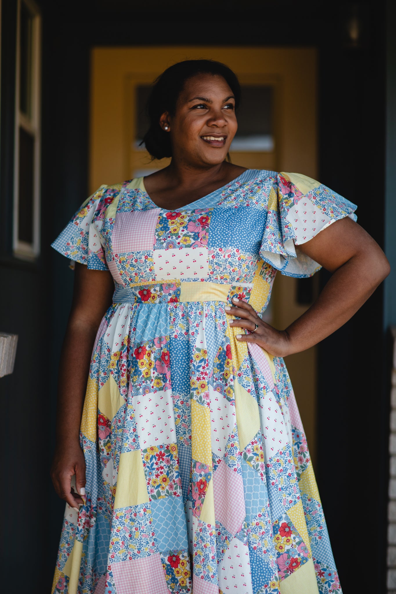 Cottage Calico ~ Lenora Midi