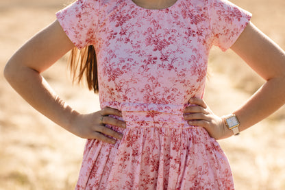 Tearose Toile ~ Mini ~ Laureate Dress