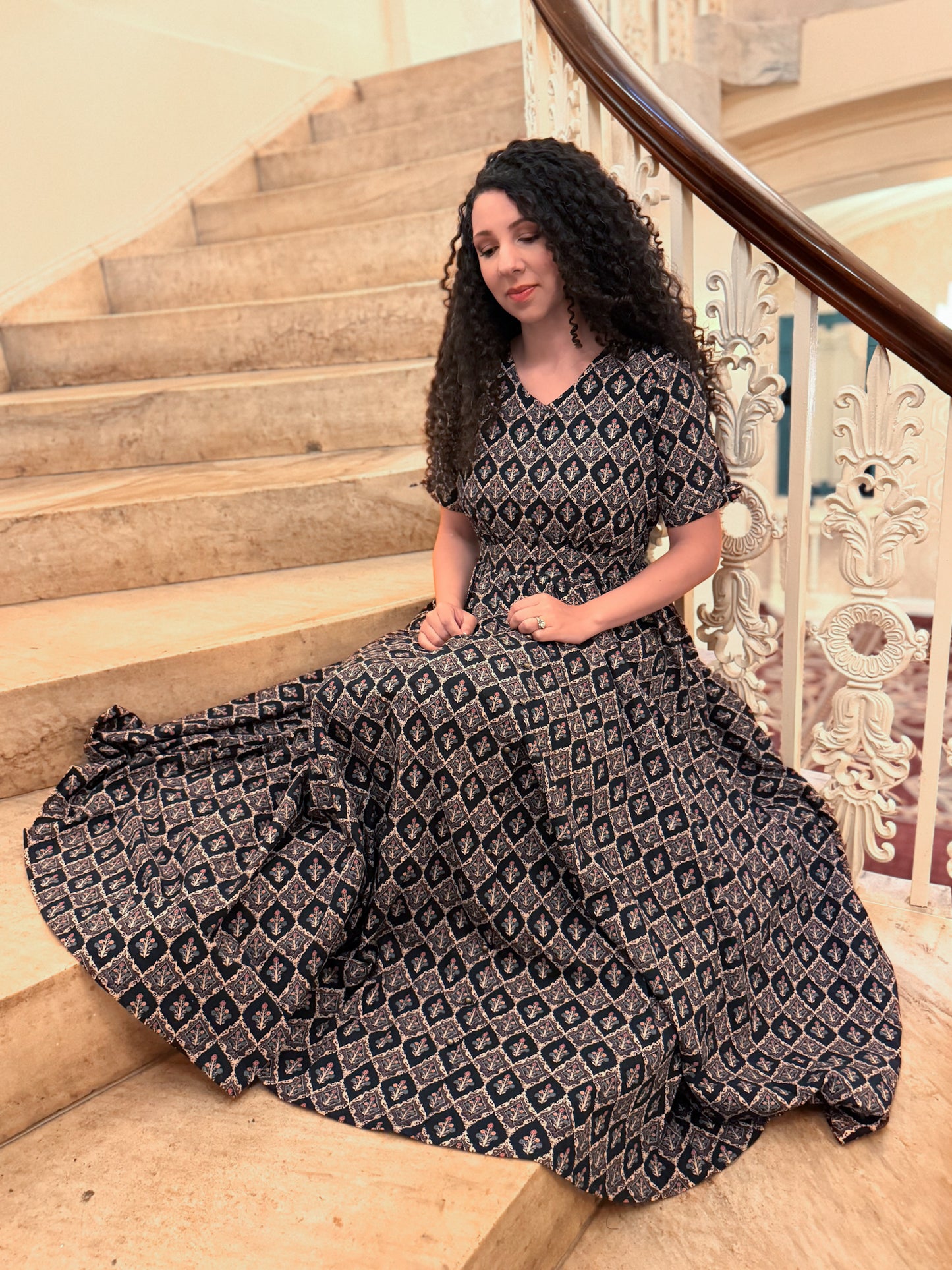 Obsidian Opulence ~ Hearthside Maxi