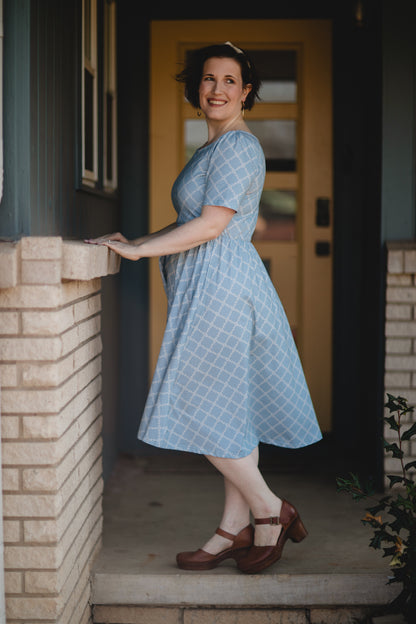 Tranquil Trellis ~ Etta Dress