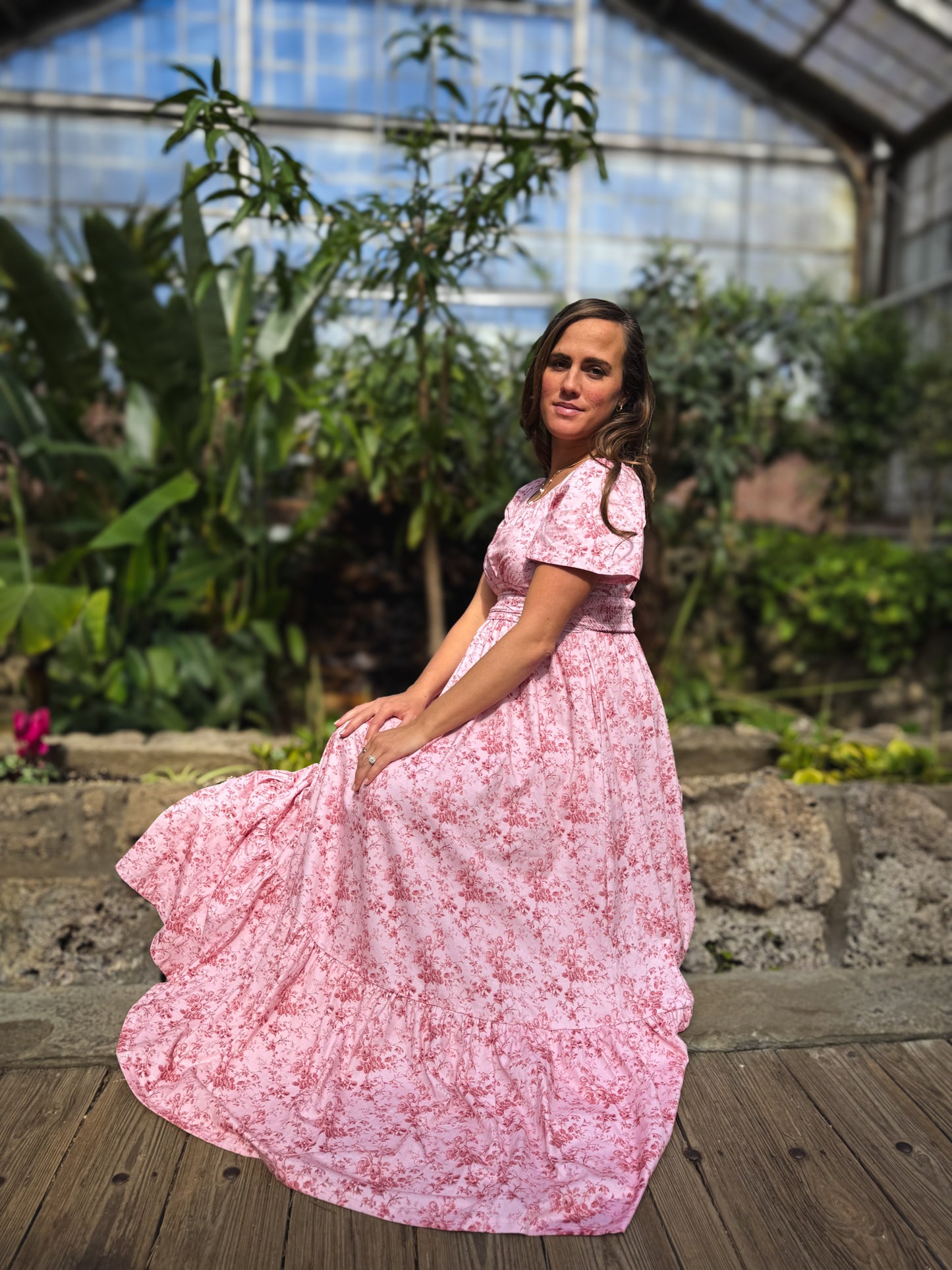 Tearose Toile ~ ~ Laureate Maxi