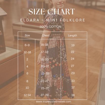 Eldara ~ Mini Folklore Dress