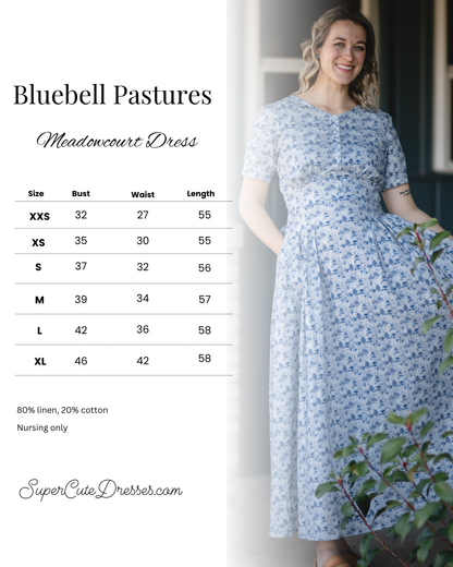 Bluebell Pastures ~ Meadowcourt Dress