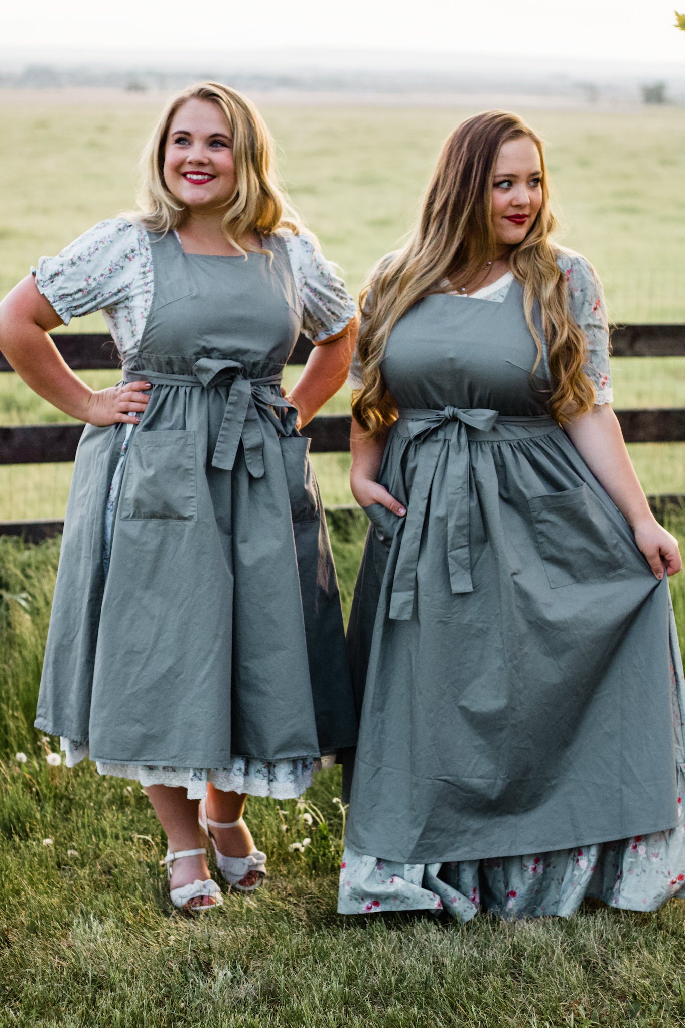 Olivewood ~ Pinafore Apron