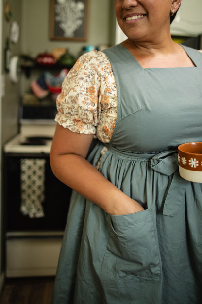 Olivewood ~ Pinafore Apron