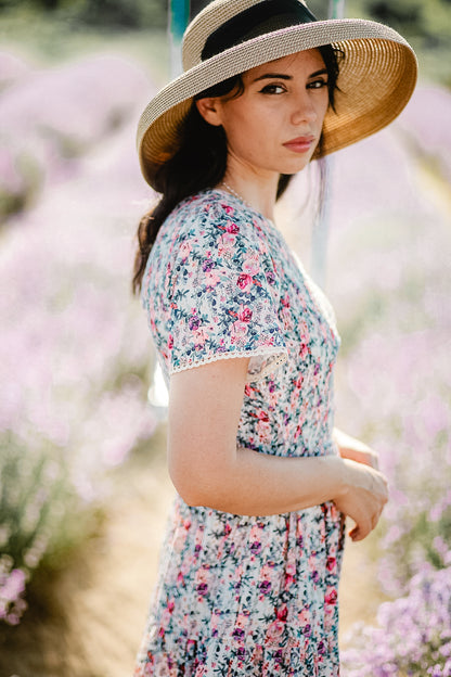 Watercolor Garden ~ Nightingale Dress