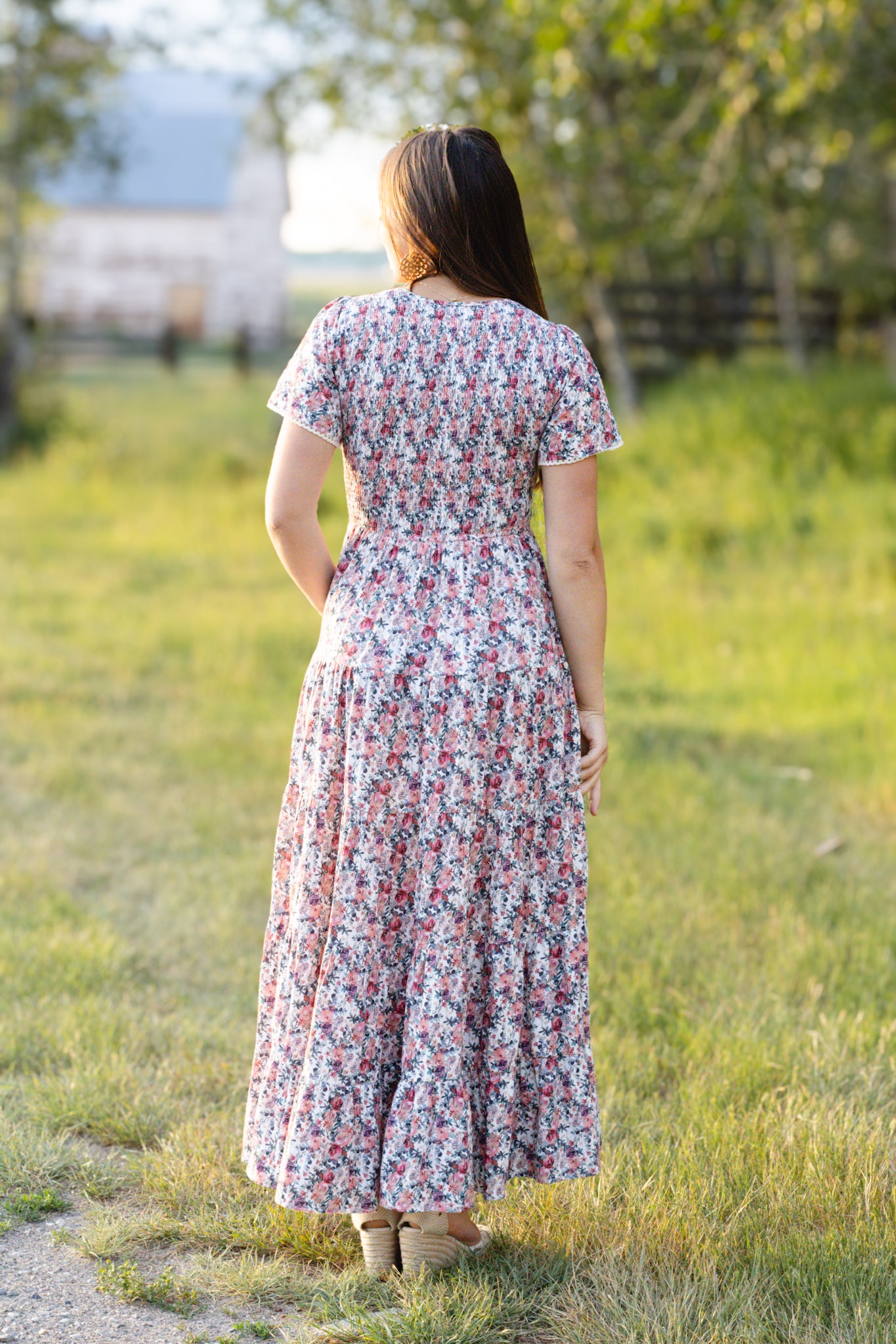 Watercolor Garden ~ Nightingale Dress