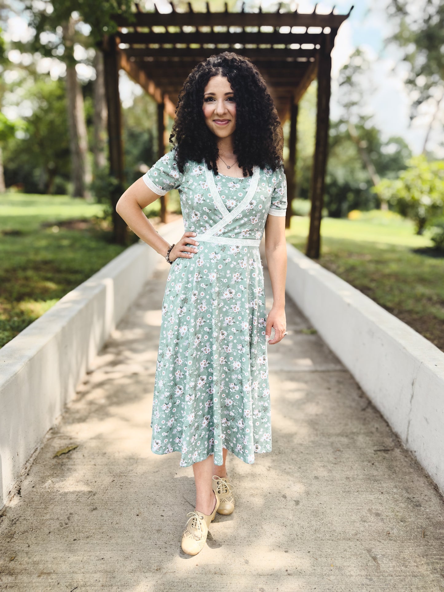 Mint Madelief ~ Daydream Dress