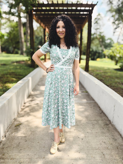 Mint Madelief ~ Daydream Dress