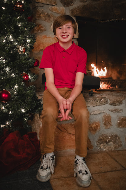 Cardinal ~ Boy’s Perseverance Polo