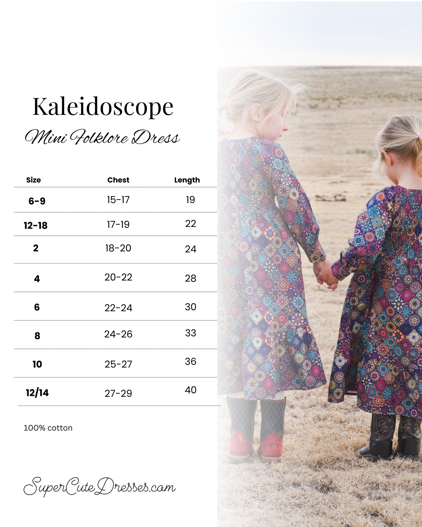Kaleidoscope ~ Mini Folklore Dress
