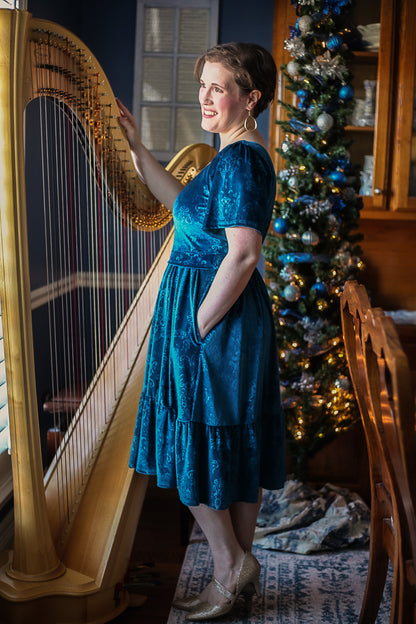 Silent Night ~ Limited Edition Midi Dress